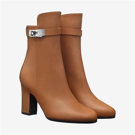 hermes boots heel brown|hermes shoes heels.